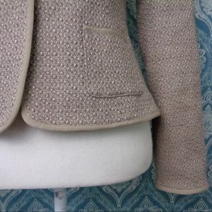 Lavender Tweed Tahari Jacket, sz XS